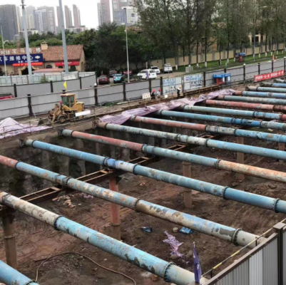 重慶某基坑鋼支撐應(yīng)力監(jiān)測