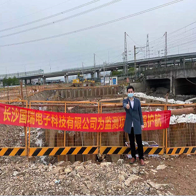 金甬高鐵路基、邊坡觀測(cè)