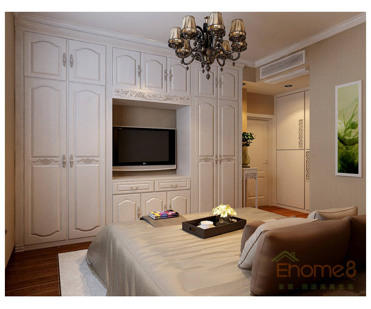 大美天第主臥裝修效果圖2