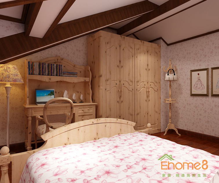 168㎡躍層地中海原木風格女兒房裝修效果圖632.jpg